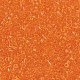 MIYUKIデリカビーズ  シリンダー  日本製シードビーズ  11/0  （db0703)透明オレンジ  1.3x1.6mm  穴：0.8mm  約2000個/10g X-SEED-J020-DB0703-3