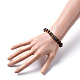 Natural Gemstone Stretch Beaded Bracelets BJEW-JB05175-4