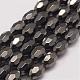 Grade AA Magnetic Synthetic Hematite Bead Strands G-P258-12-1