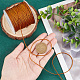 PH PandaHall 100 Yards 1mm Nylon String Beading Thread Bracelet String Chinese Knotting Cord Wind Chime Cord for Braided Bracelets Necklaces Macrame Wind Chime Lift Shade Blind Gardening Plant Peru NWIR-PH0002-18A-3