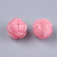 Synthetic Coral Carve Beads CORA-S027-34D-2