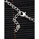 Iron Rhinestone Bridal Jewelry Sets: Necklaces SJEW-K007-02S-4