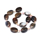 Agate à bandes naturelles / brins de perles d'agate à rayures G-L544-010-4