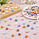 SUPERFINDINGS 120Pcs 15 Colors Food Grade Eco-Friendly Silicone Beads SIL-FH0001-14-6