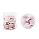 1 boîte de coquillages naturels coquillages coquillages coquille de palourde colorée perles avec des trous pour la fabrication artisanale 40-50pcs BSHE-PH0001-02-1