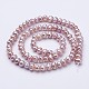 Natural Cultured Freshwater Pearl Beads Strands PEAR-F004-04-2