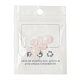 8pcs 4 cabochons de quartz rose naturel de style G-FS0001-76-6