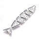 Alloy Fish Beads PALLOY-A13083-AS-NR-2