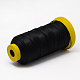 (ホリデー在庫処分セール)ナイロンミシン糸  ブラック  0.43mm  約600m /ロール NWIR-O004-D-01-2
