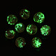Perles vernissées lumineuses manuelles de fleurs intérieures LAMP-TD001-8mm-03-01-5