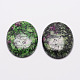 Oval Natural Ruby in Zoisite Cabochons G-K020-25x18mm-09-1