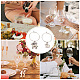 48 Stück 24 Stil 12 Konstellationen Legierung Weinglas Charms mit Strass AJEW-TAC00002-10