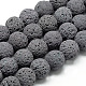 Natural Lava Rock Beads Strands X-G-S255-8mm-02-1