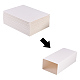 Caja plegable de papel kraft CON-BC0004-31B-C-4