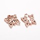 Alloy Butterfly Charms PALLOY-J689-26RG-AAA-2