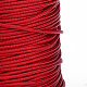 Cordes en polyester ciré coréen tressé YC-T002-2.5mm-133-3