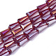 Electroplate Glass Beads Strands EGLA-J046-AB14-1