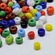 Mixed Color 8/0 Opaque Loose Spacer Glass Seed Beads X-SEED-A017-8-51-1