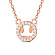 Shegrace 925 collares con colgante de plata esterlina JN639B-1