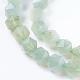 Chapelets de perles en jade naturelle nouvelle G-F607-05-A-6