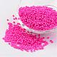 12/0 1.5~2mm Baking Paint Glass Seed Beads Loose Spacer Beads X-SEED-S001-K24-1