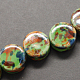 Handmade Porcelain Beads X-PORC-Q180-9mm-03-2