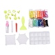 Diy 15 farben 3000 stücke 4 mm pva runde wassersicherungsperlen-kits für kinder DIY-Z007-51-1