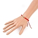 Adjustable Nylon Thread Braided Bead Bracelets BJEW-JB05548-03-4