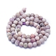 Chapelets de perles en kunzite naturelle G-E561-06-6mm-2
