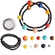 Sunnyclue: изготовление браслетов «вселенная галактики» своими руками DIY-SC0004-65-1