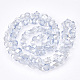 Chapelets de perles en verre électrolytique  EGLA-S174-01B-05-2