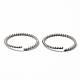 304 Stainless Steel Open Jump Rings STAS-L262-36E-P-2