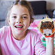 Gorgecraft Owl String Art Kit Craft Cupcake Todos los accesorios y marcos necesarios para adultos Kit de manualidades Proyectos artísticos Decoraciones de pared para el hogar Regalo único Decoración de pared DIY-WH0182-40-6