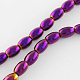 Non-magnetic Synthetic Hematite Beads Strands G-Q881-5x3mm-4-2