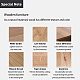 Realizzazione di cornici per foto in legno naturale non finite DIY-WH0171-82A-7