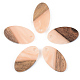 Opaque Resin & Walnut Wood Pendants RESI-S389-041A-C02-1