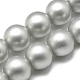 Perles acryliques opaques peintes à la bombe X-ACRP-Q024-10mm-G06-1