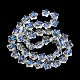 AB Color Plated Electroplate Transparent Glass Beads Strands EGLA-G037-07A-AB02-3