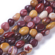 Chapelets de perles en mokaite naturel G-P433-17-2