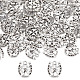 Sunnyclue 1 boîte de 100 breloques en forme de fer à cheval en alliage tibétain Western Cowboy Love U mariage porte-bonheur pour la fabrication de bijoux FIND-SC0004-53-1
