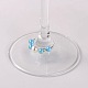 Transparente Acryl-Perlen Glas Wein Charme AJEW-JO00019-06-2