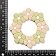 Perles focales en silicone à fleurs SIL-R145-01D-3