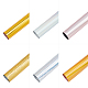 Superfindings 60 hoja 6 estilos papel de aluminio para estampado de mascotas DIY-FH0006-10B-5