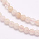 Chapelets de perles en morganite naturelle G-F509-04-3mm-3