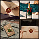 DELORIGIN Elegant Rose Wax Sealing Stamp AJEW-WH0208-887-7