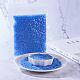 オーナランド12/0ラウンドガラスシードビーズ  グレードA  透明色は光沢の  コーンフラワーブルー  2x1.5mm  穴：0.3mm  約11200個/袋 SEED-OL0001-06-01-3