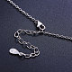 SHEGRACE Simple Fashion 925 Sterling Silver Pendant Necklace JN544A-4