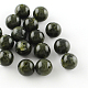 Perles en acrylique imitation pierre précieuse OACR-R029-10mm-20-1