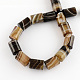 Natural Striped Agate/Banded Agate Bead Strands G-R178-2