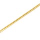 304 Stainless Steel Curb Chain/Twisted Chain Necklace Making STAS-A028-N108G-2